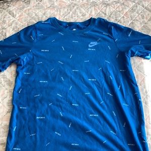 Nike Script blue T-Shirt